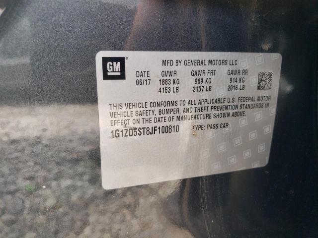 2018 CHEVROLET MALIBU LT - 1G1ZD5ST8JF100810