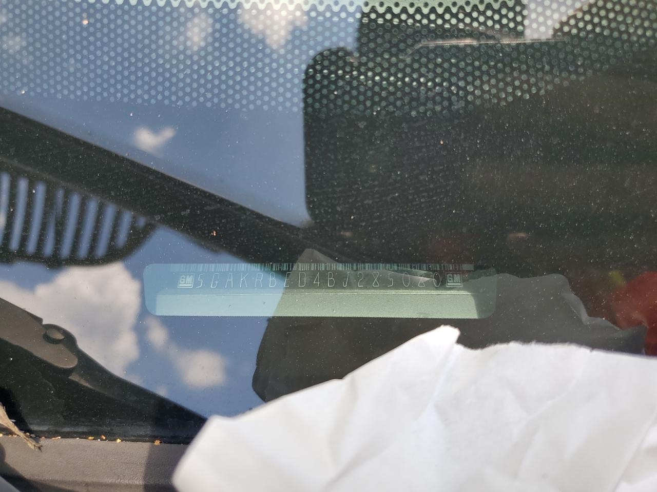 5GAKRBED4BJ285080 2011 Buick Enclave Cxl