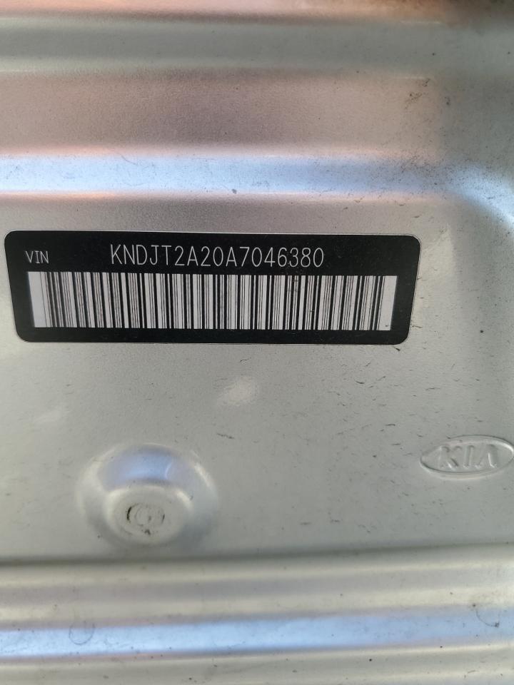 KNDJT2A20A7046380 2010 Kia Soul +