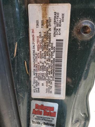 2003 Toyota Tacoma Xtracab Prerunner VIN: 5TESM92N83Z269586 Lot: 61164764