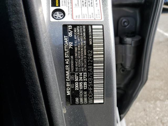 2014 Mercedes-Benz E 350 VIN: WDDHF5KB7EA812982 Lot: 62098044