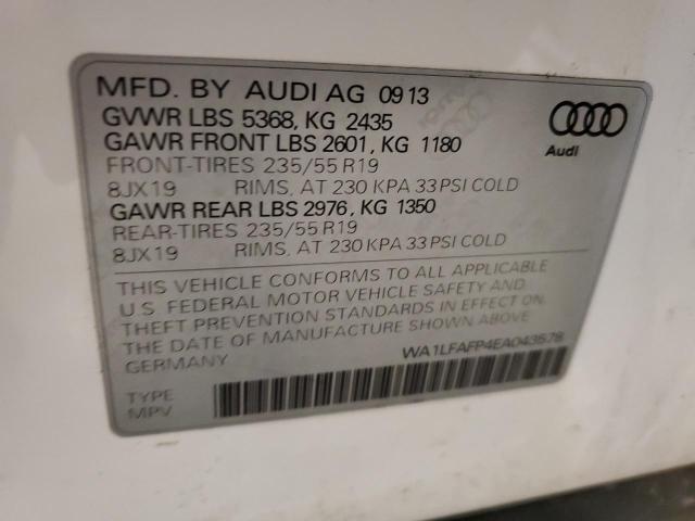 VIN WA1LFAFP4EA043578 2014 Audi Q5, Premium Plus no.13