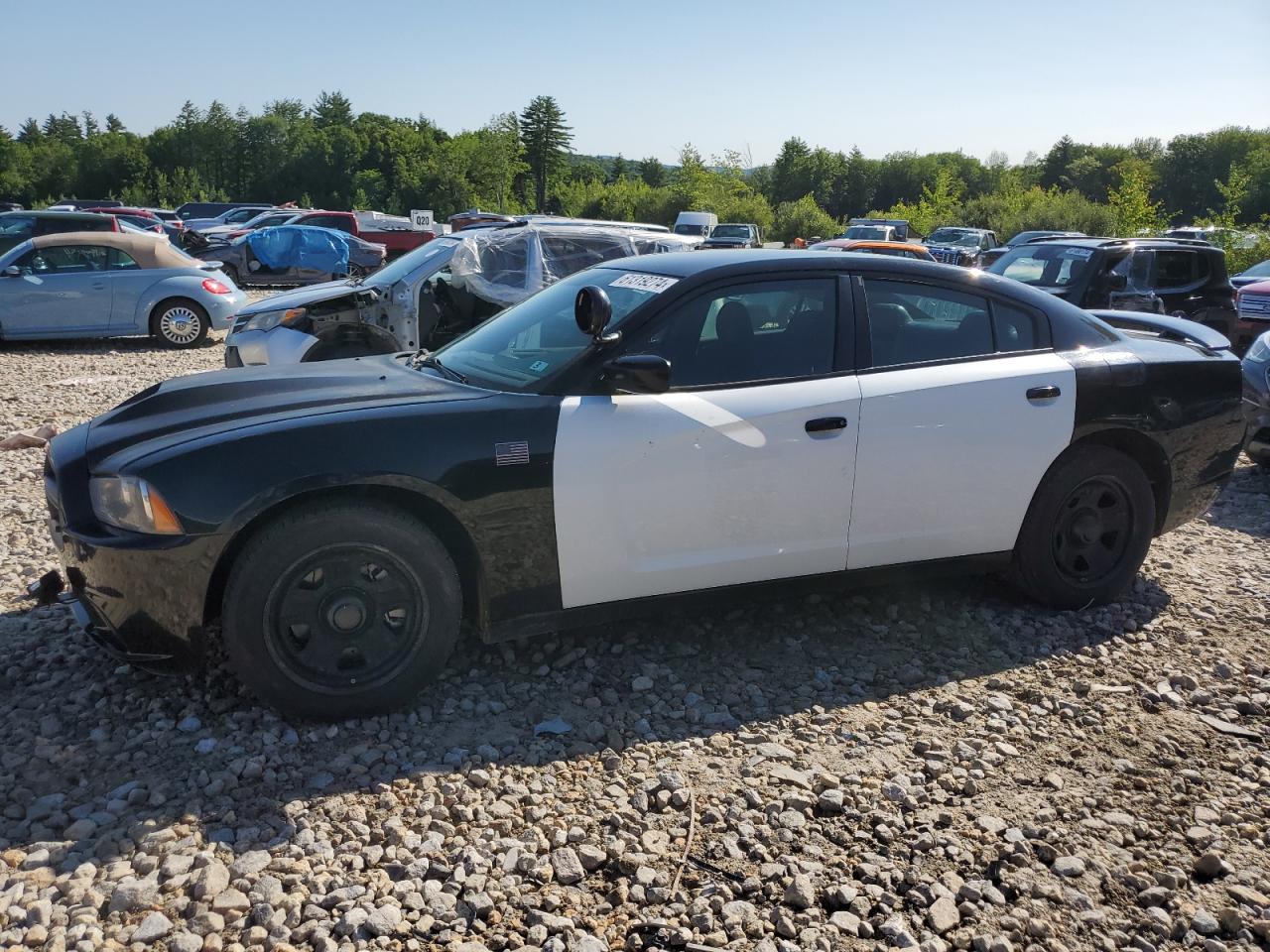 2013 Dodge Charger Police vin: 2C3CDXAT8DH627697