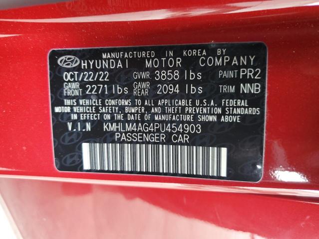 2023 HYUNDAI ELANTRA SE KMHLM4AG4PU454903  64647384