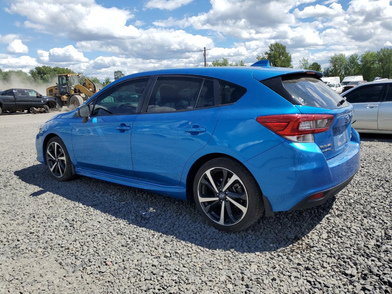 SUBARU IMPREZA SP 2021 blue  gas 4S3GTAM65M3713703 photo #3