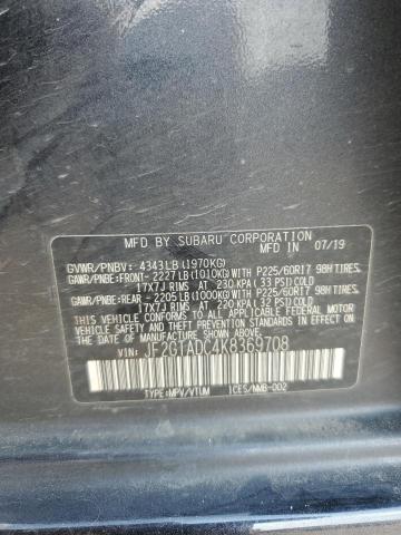 2019 SUBARU CROSSTREK - JF2GTADC4K8369708