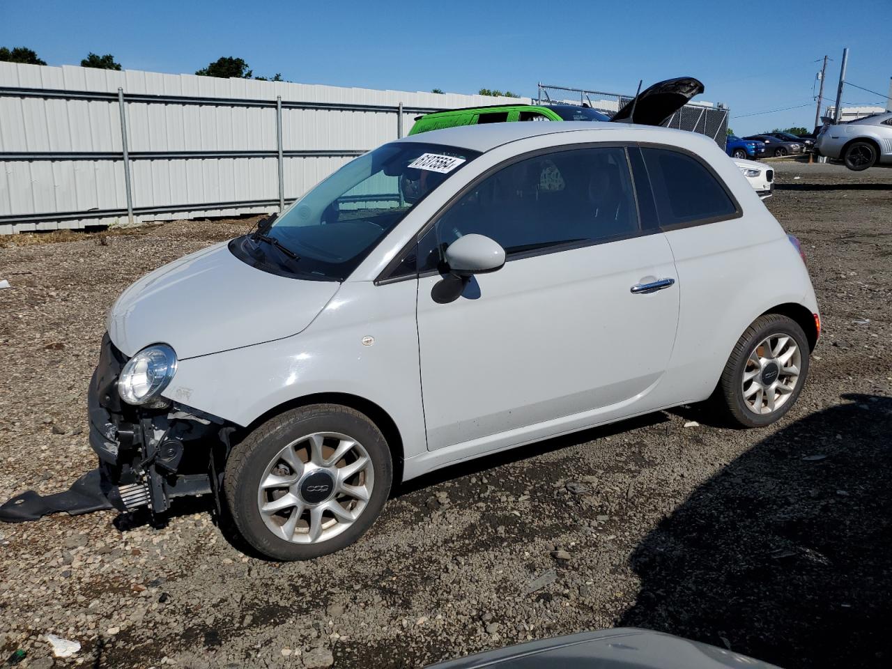 2017 Fiat 500 Pop vin: 3C3CFFKR0HT553843