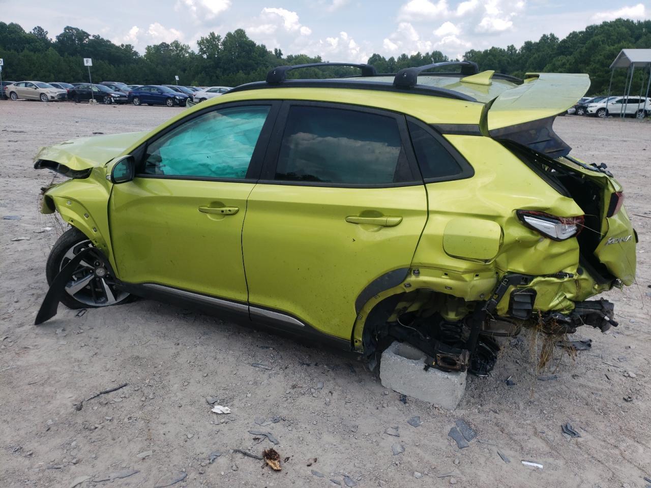 Lot #3316774418 2020 HYUNDAI KONA ULTIM