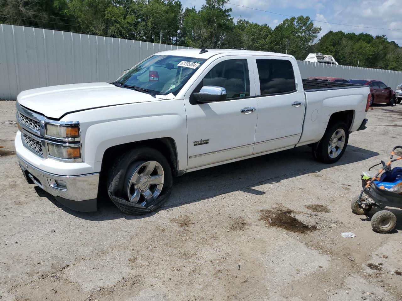 2014 Chevrolet Silverado C1500 Ltz vin: 3GCPCSEC7EG534460