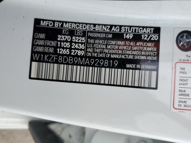 W1KZF8DB9MA929819 2021 Mercedes-Benz E 350