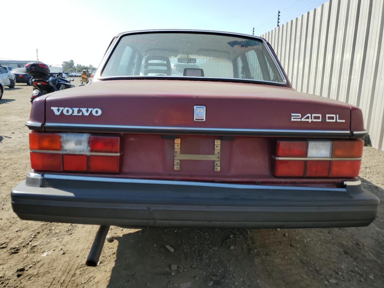 YV1AX8846G1184073 1986 Volvo 244 Dl