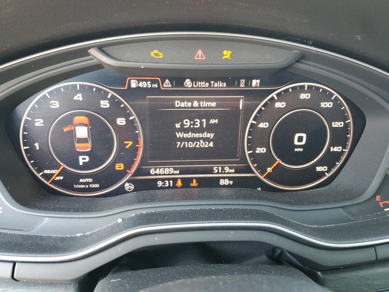 WAUFNAF49HN014194 2017 Audi A4 Prestige