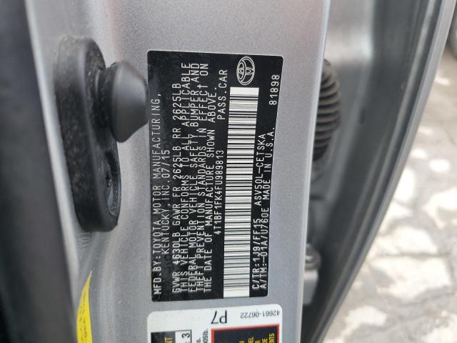 VIN 4T1BF1FK4FU989813 2015 Toyota Camry, LE no.13