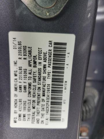 2014 HONDA ACCORD EXL - 1HGCR2F80EA138636