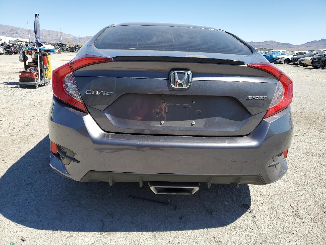 Lot #2962715070 2020 HONDA CIVIC SPOR