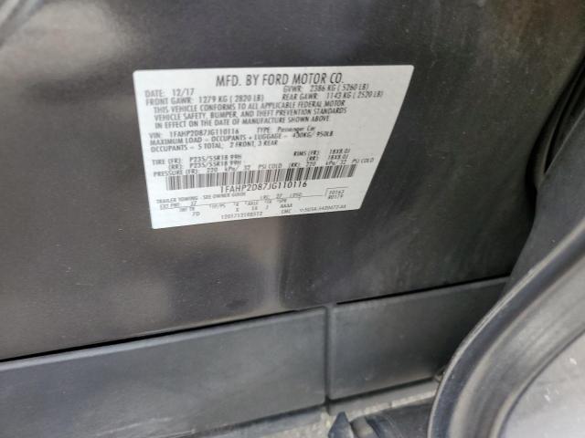 2018 FORD TAURUS SE - 1FAHP2D87JG110116