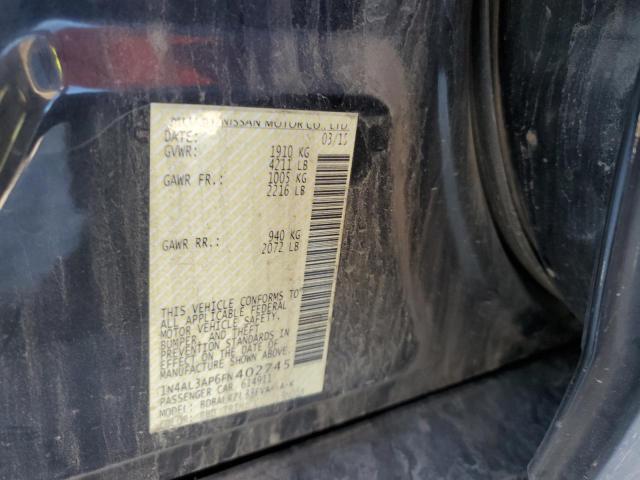 2015 NISSAN ALTIMA 2.5 - 1N4AL3AP6FN402745