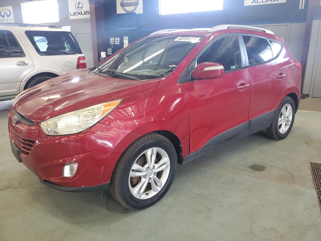 2013 Hyundai Tucson Gls vin: KM8JUCAC3DU680201