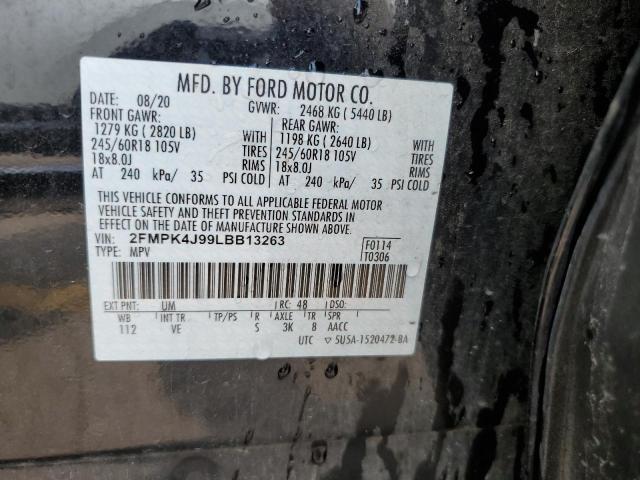2020 FORD EDGE SEL 2FMPK4J99LBB13263
