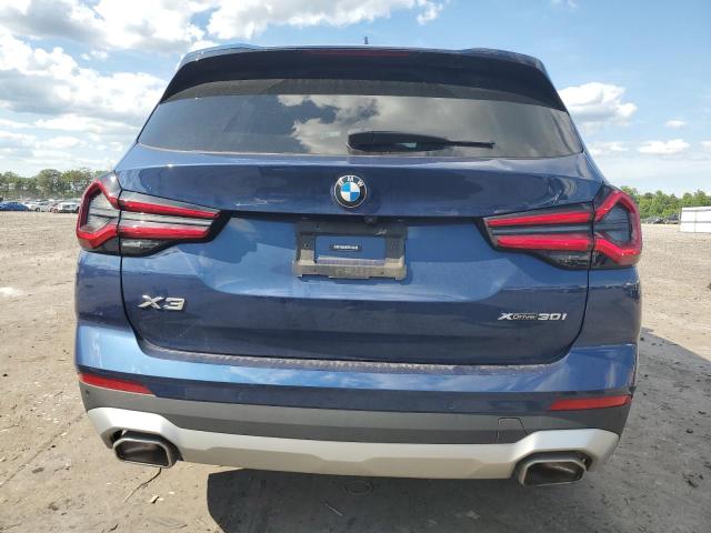 2022 BMW X3 xDrive30I VIN: 5UX53DP03N9M75749 Lot: 61646774