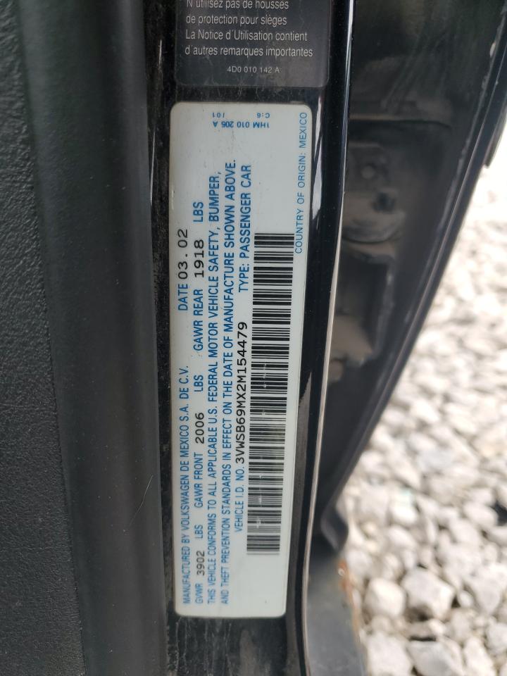 3VWSB69MX2M154479 2002 Volkswagen Jetta Gls