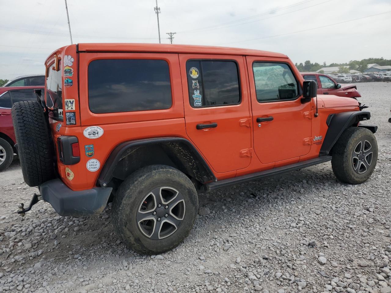 Lot #2909940040 2020 JEEP WRANGLER U