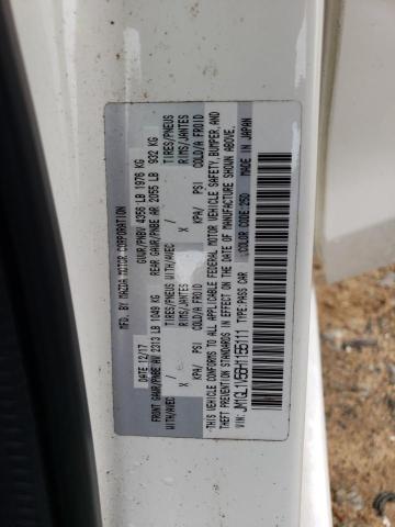2017 MAZDA 6 TOURING - JM1GL1V56H1155111