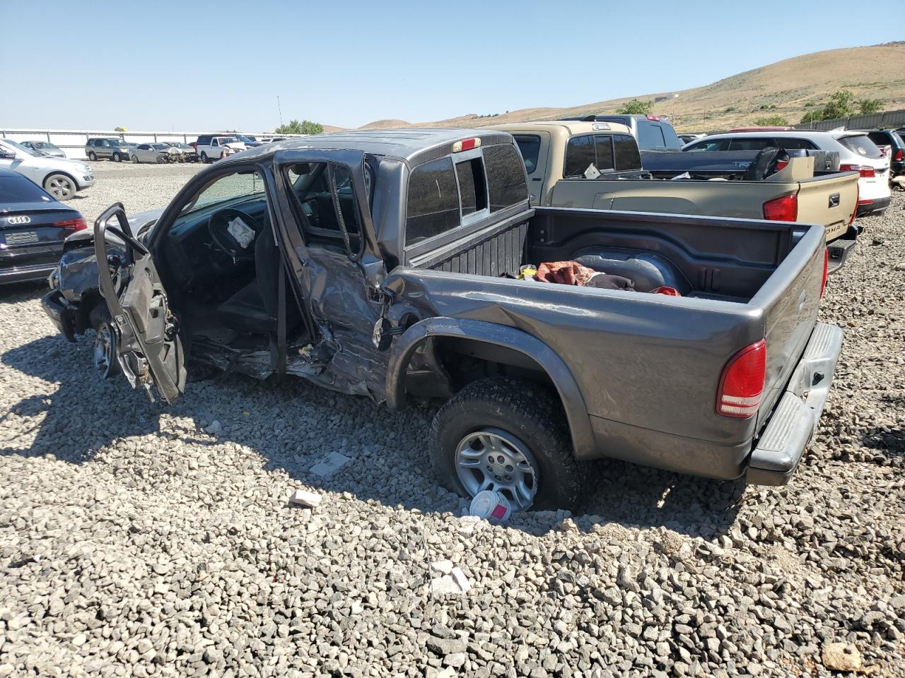 Lot #3037836256 2002 DODGE DAKOTA QUA