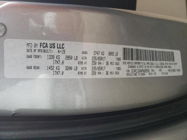 2019 CHRYSLER PACIFICA T - 2C4RC1BG0KR685592