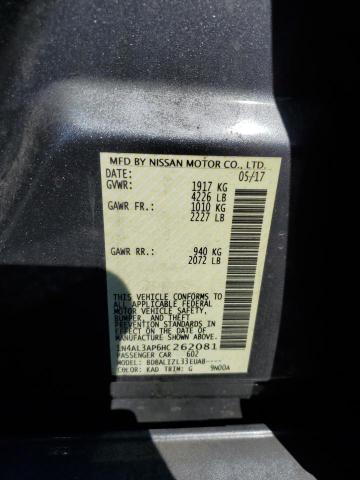 2017 NISSAN ALTIMA 2.5 - 1N4AL3AP6HC262081