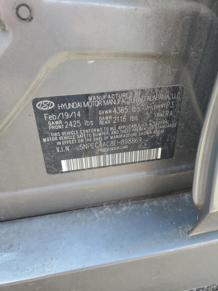 5NPEC4AC8EH898869 2014 Hyundai Sonata Se