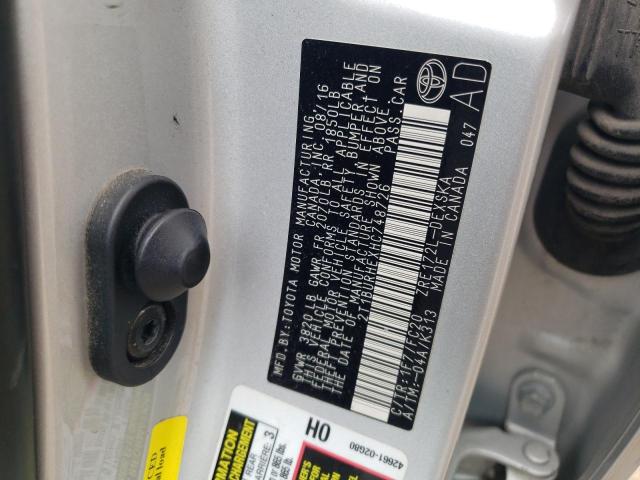 2017 TOYOTA COROLLA L - 2T1BURHEXHC748726