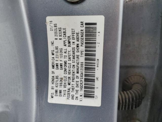 1HGCR2F5XGA125966 2016 HONDA ACCORD - Image 12