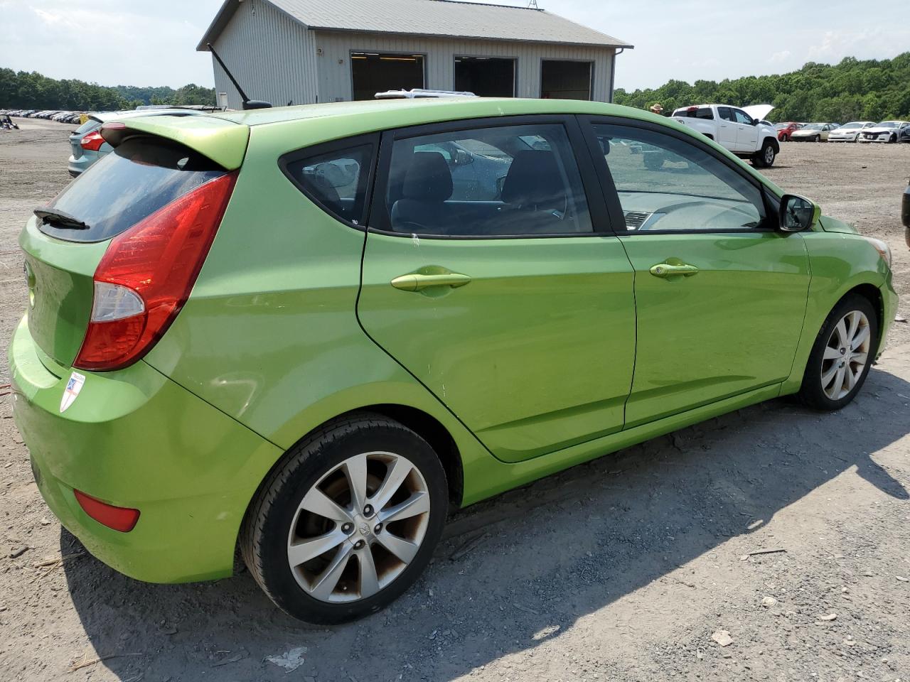 2012 Hyundai Accent Gls vin: KMHCU5AE5CU037675