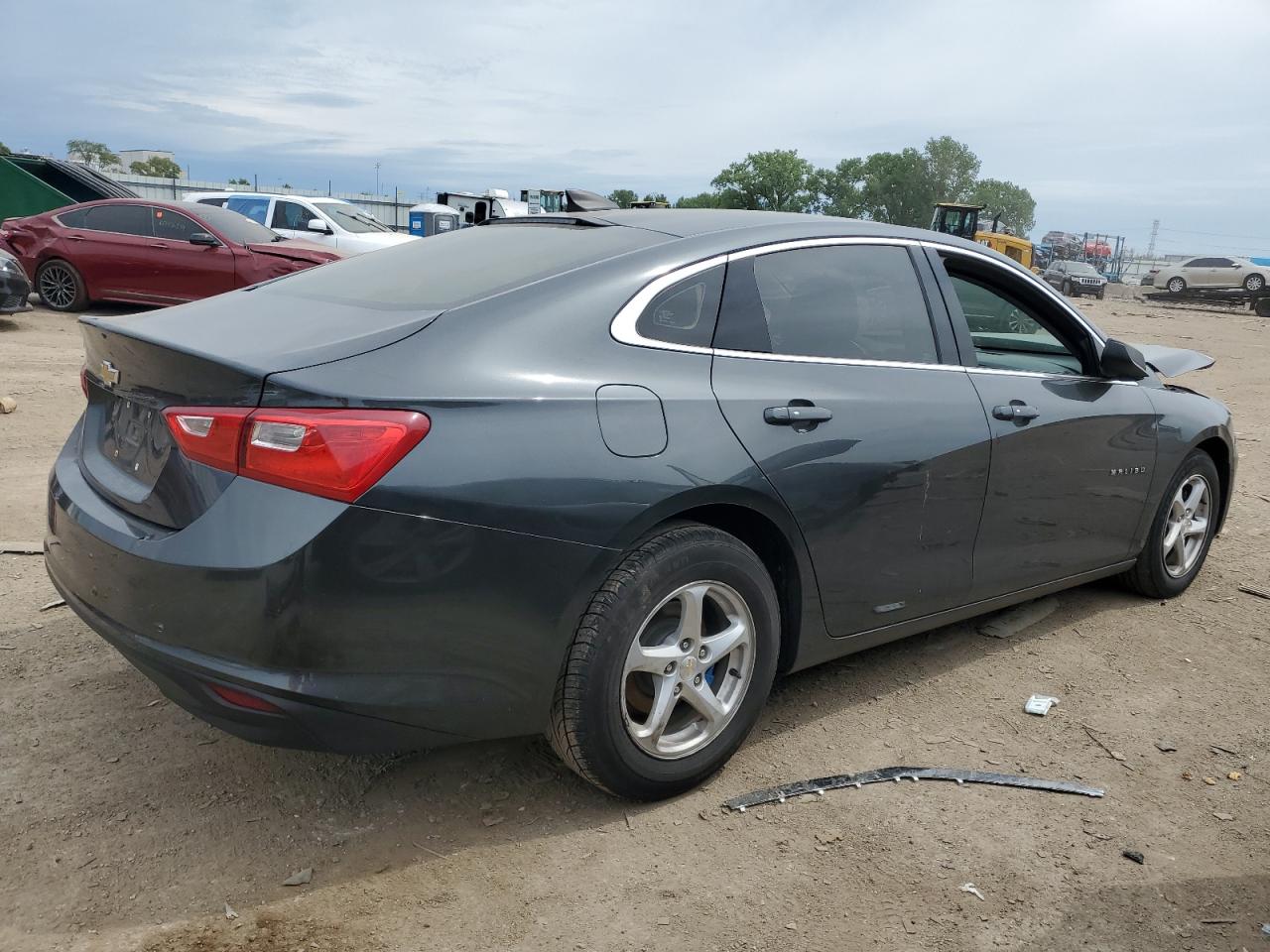 Lot #2945662238 2017 CHEVROLET MALIBU LS