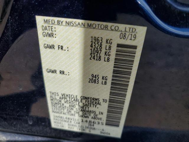 1N4BL4BV1LC148635 Nissan Altima S 13