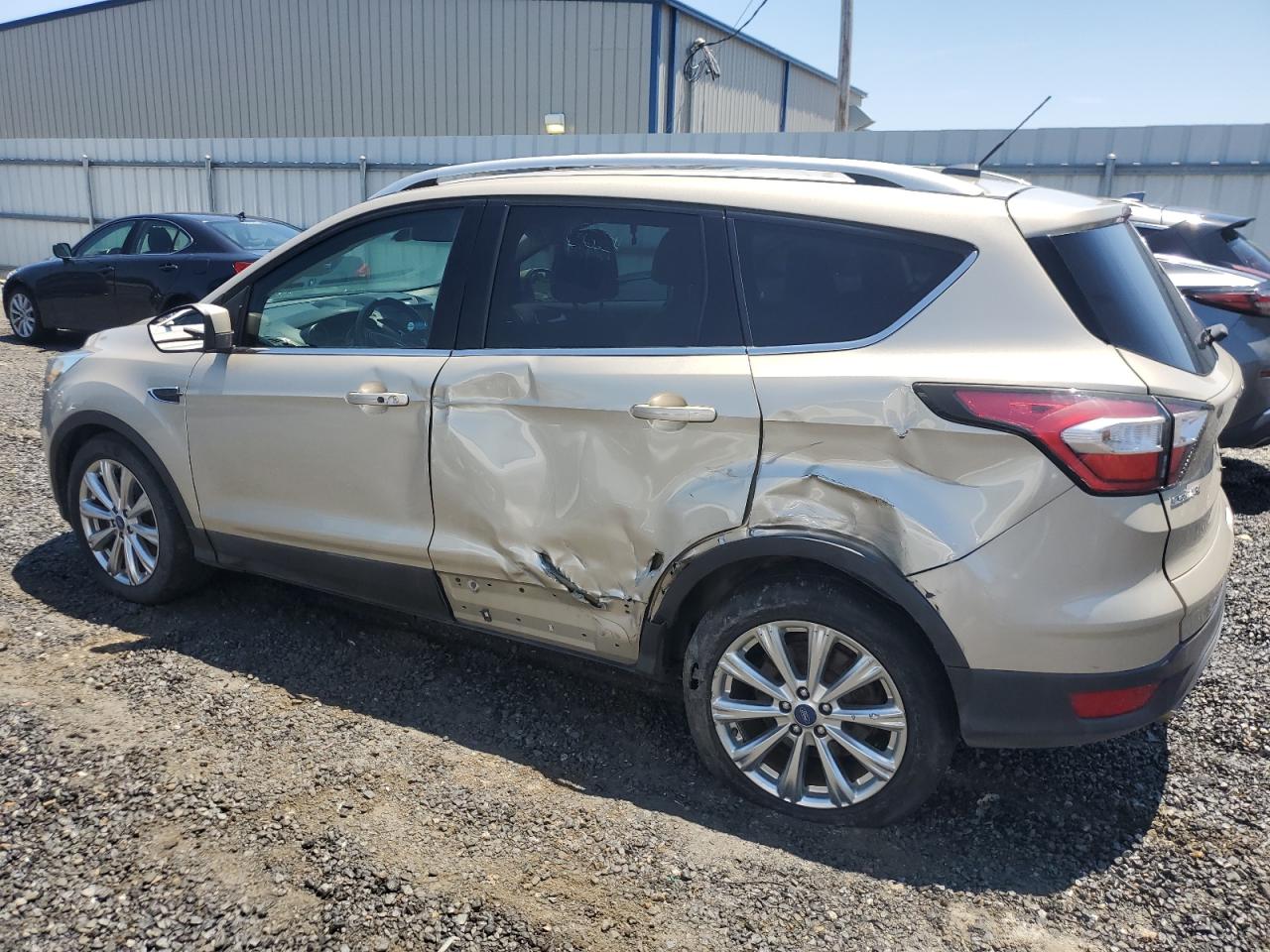 2017 Ford Escape Titanium vin: 1FMCU9J94HUA56512