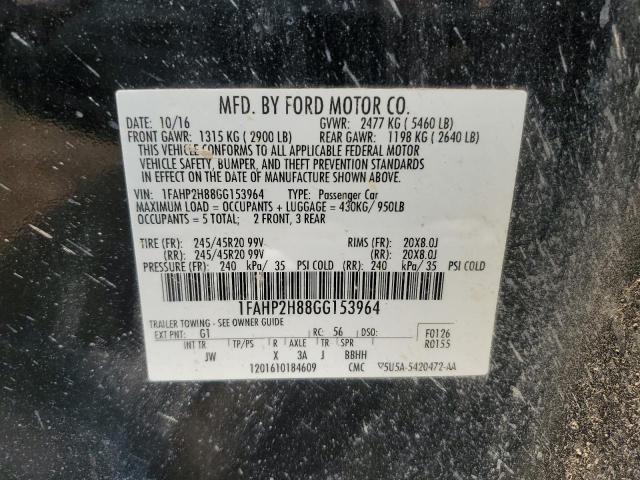 2016 FORD TAURUS SEL - 1FAHP2H88GG153964