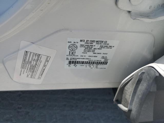 2019 FORD EDGE TITAN 2FMPK4K91KBC28811