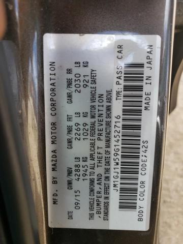 2016 MAZDA 6 GRAND TO - JM1GJ1W59G1452716