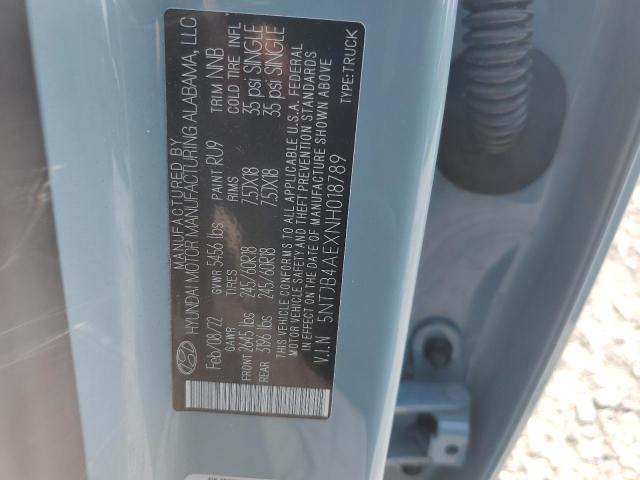 2022 HYUNDAI SANTA CRUZ - 5NTJB4AEXNH018789