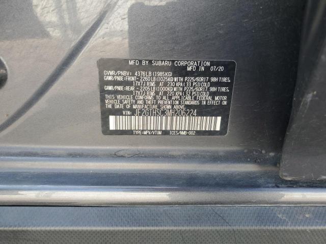 2021 SUBARU CROSSTREK - JF2GTHSC3MH206224