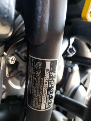 2020 HONDA NC750 XD JH2RC9050LK200035