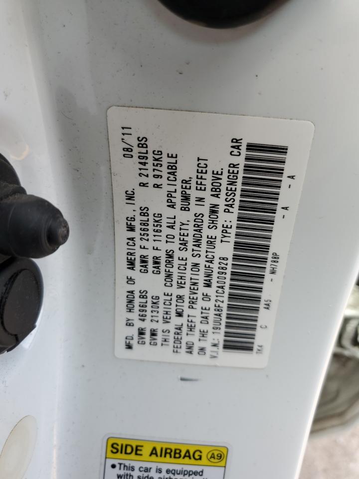 19UUA8F21CA009828 2012 Acura Tl