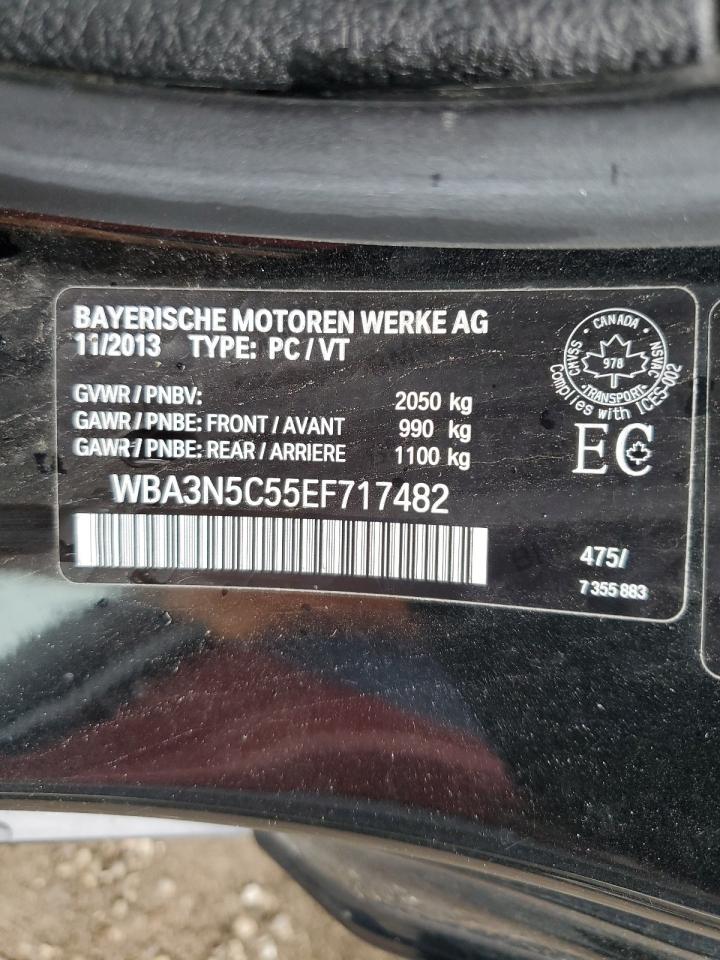 WBA3N5C55EF717482 2014 BMW 428 Xi