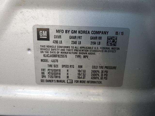 VIN KL4CJASB6FB225576 2015 Buick Encore no.13