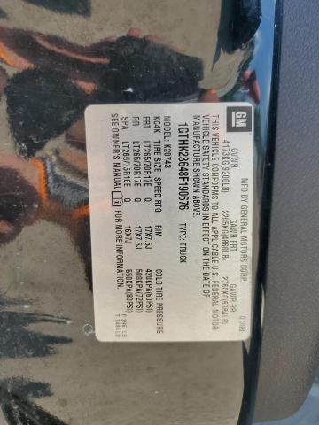 2008 GMC Sierra K2500 Heavy Duty VIN: 1GTHK23648F190676 Lot: 60754474