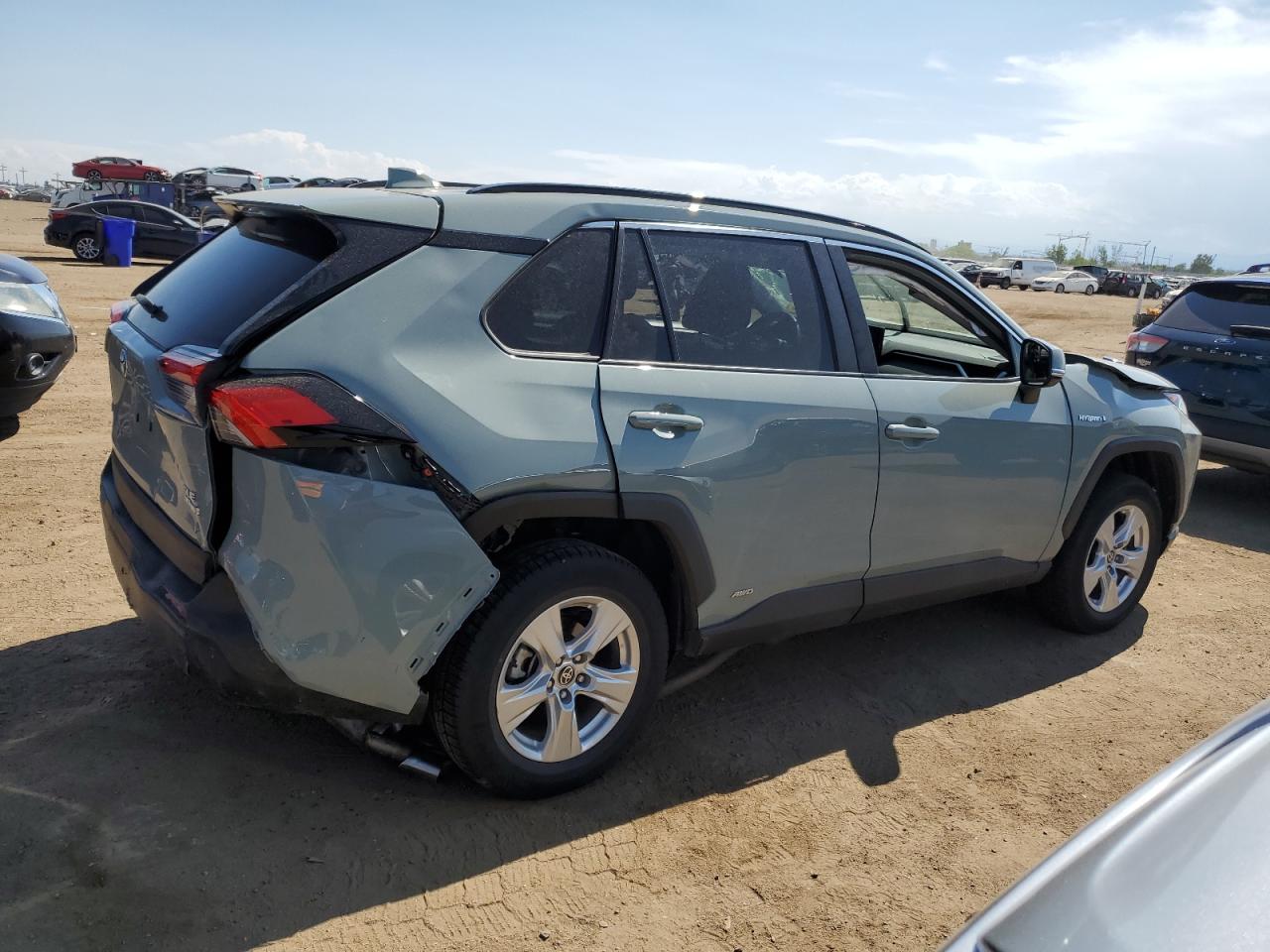 Lot #2924101085 2021 TOYOTA RAV4 XLE