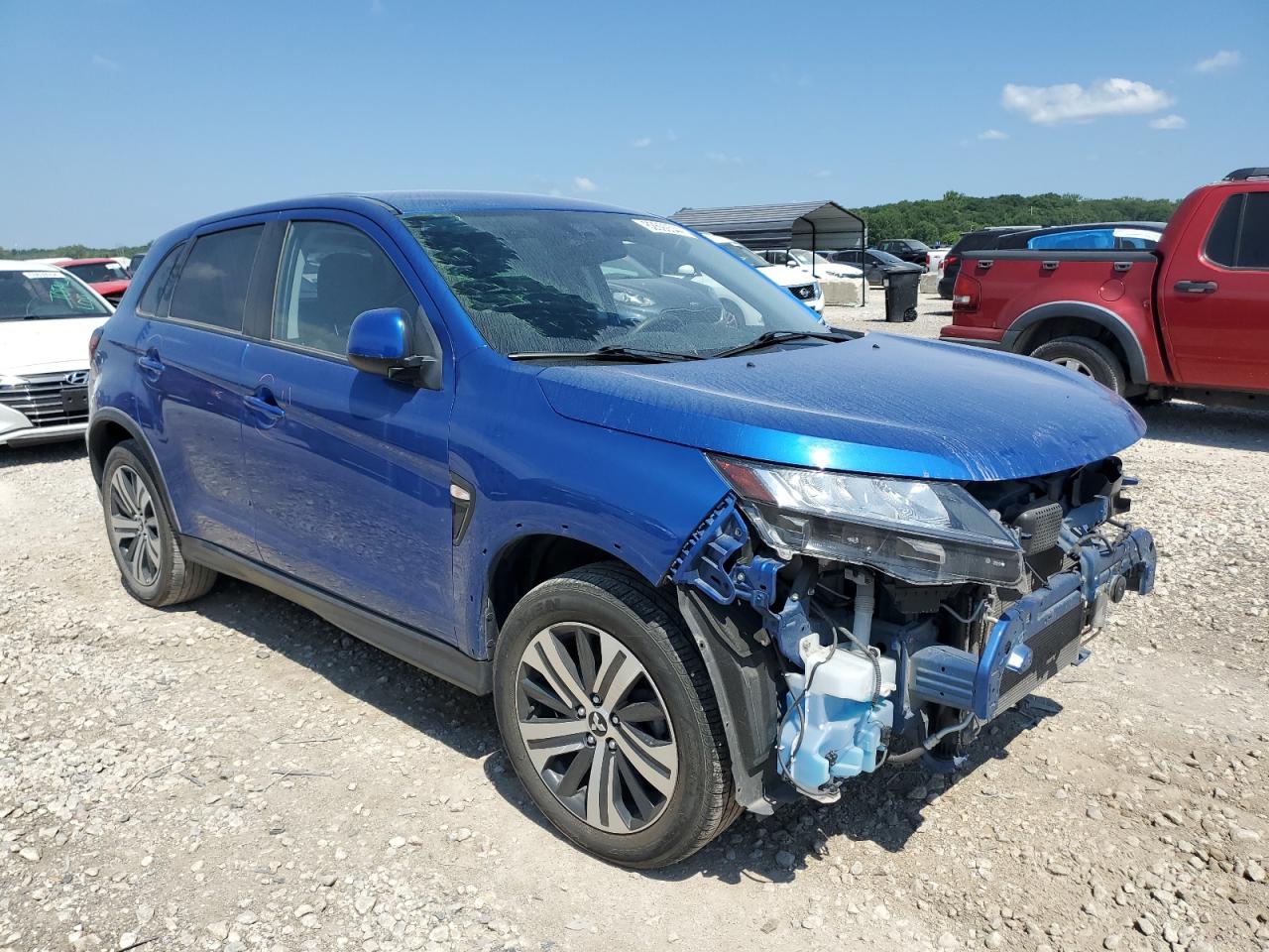 Lot #2943268883 2021 MITSUBISHI OUTLANDER