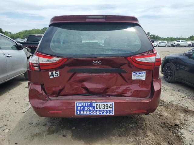 VIN 5TDZZ3DC5HS834969 2017 Toyota Sienna no.6